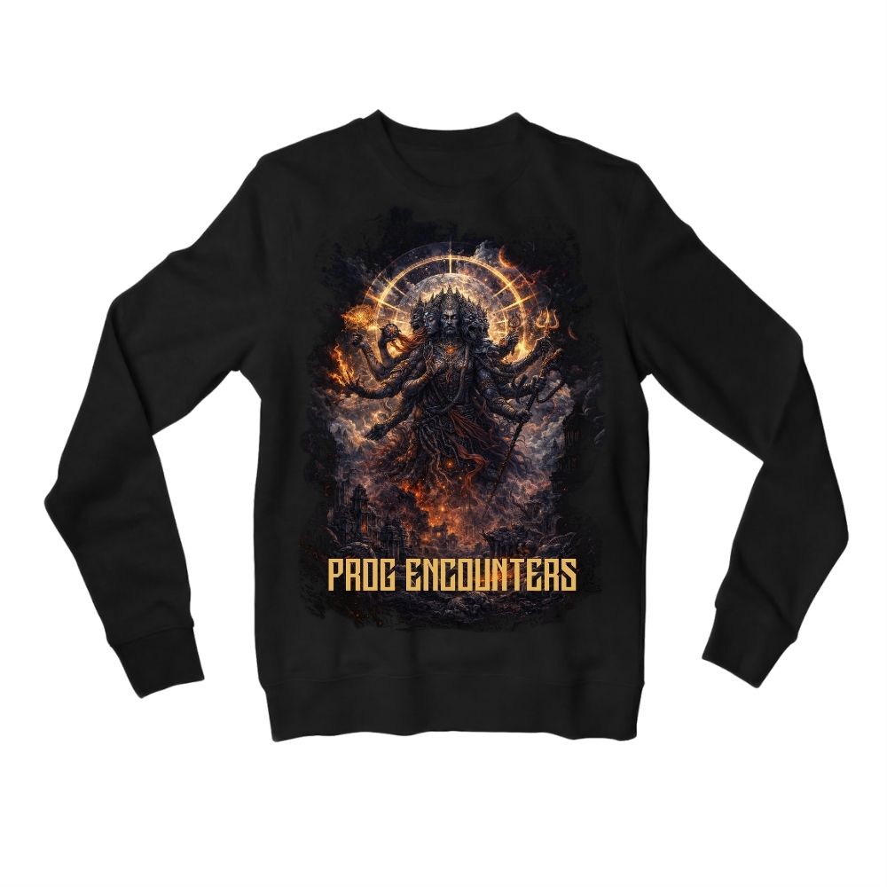prog encounters prog encounters sweatshirt upper winterwear music band buy online india the banyan tee tbt men women girls boys unisex black