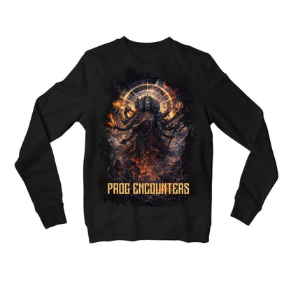 prog encounters prog encounters sweatshirt upper winterwear music band buy online india the banyan tee tbt men women girls boys unisex black