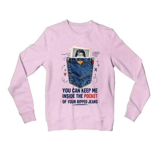 ed sheeran you can keep me sweatshirt upper winterwear music band buy online india the banyan tee tbt men women girls boys unisex baby pink 