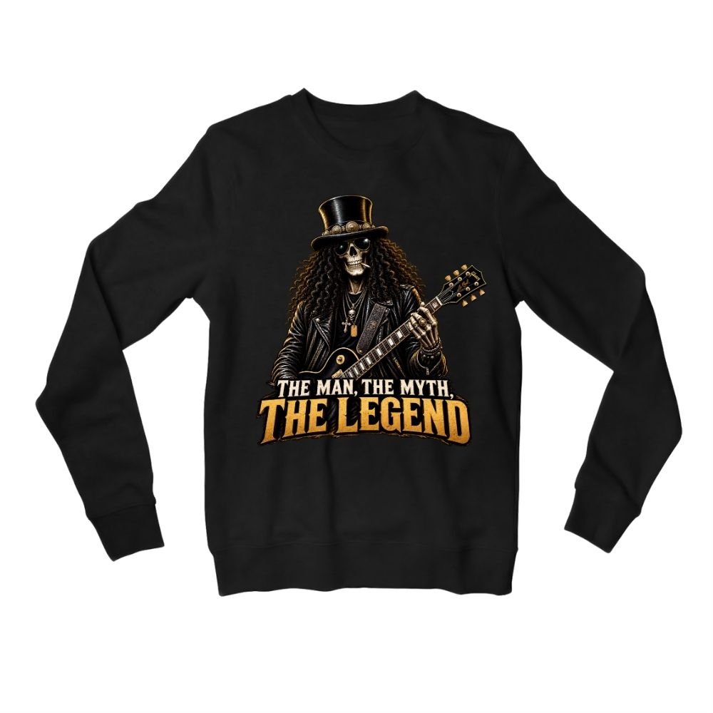 guns n' roses the guitar legend sweatshirt upper winterwear music band buy online india the banyan tee tbt men women girls boys unisex black 