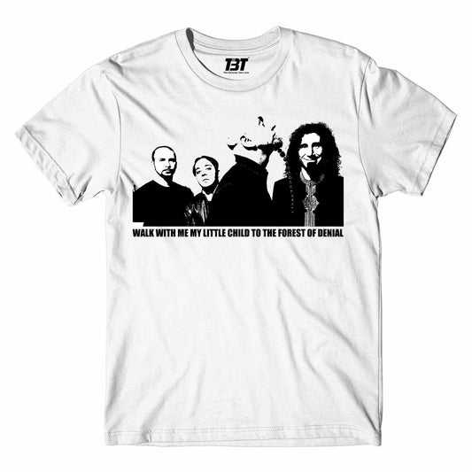 system of a down forest t-shirt music band buy online india the banyan tee tbt men women girls boys unisex white