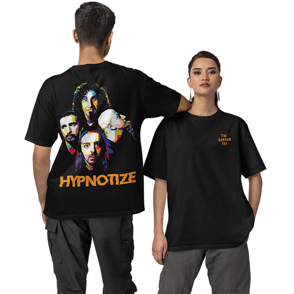 System Of A Down Oversized T shirt - Hypnotize