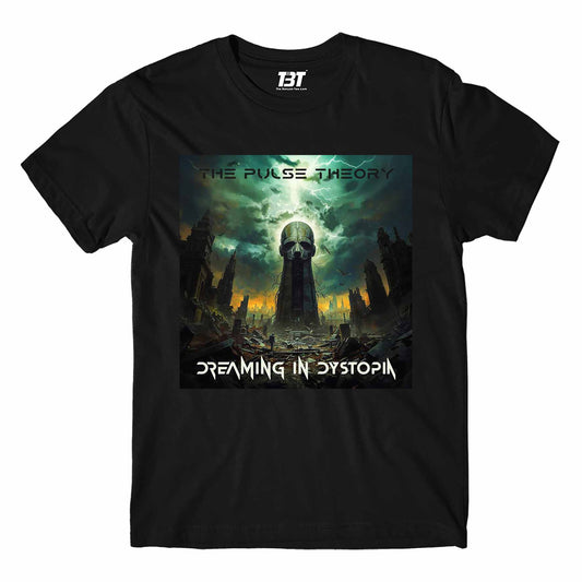 prog encounters dreaming in dystopia t-shirt music band buy online india the banyan tee tbt men women girls boys unisex black