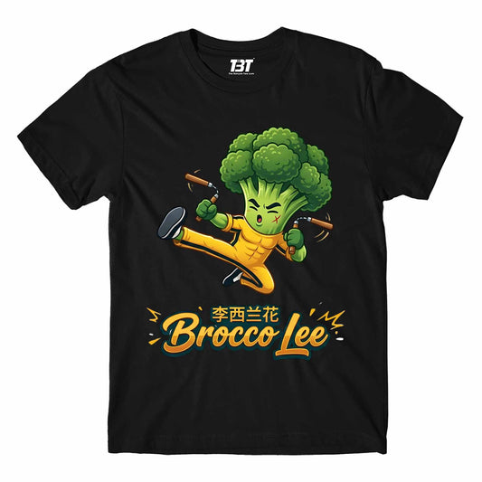 printed graphic brocco lee t-shirt printed graphic stylish buy online india the banyan tee tbt men women girls boys unisex black