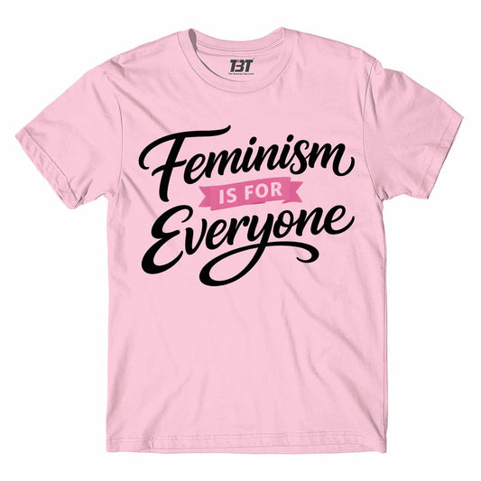 printed graphic feminism is for everyone t-shirt printed graphic stylish buy online india the banyan tee tbt men women girls boys unisex baby pink