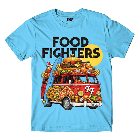 printed graphic food fighter t-shirt printed graphic stylish buy online india the banyan tee tbt men women girls boys unisex turquoise