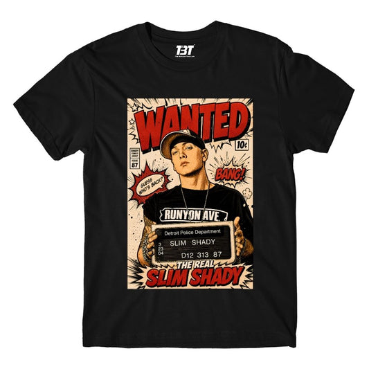 eminem real slim shady t-shirt music band buy online india the banyan tee tbt men women girls boys unisex black 