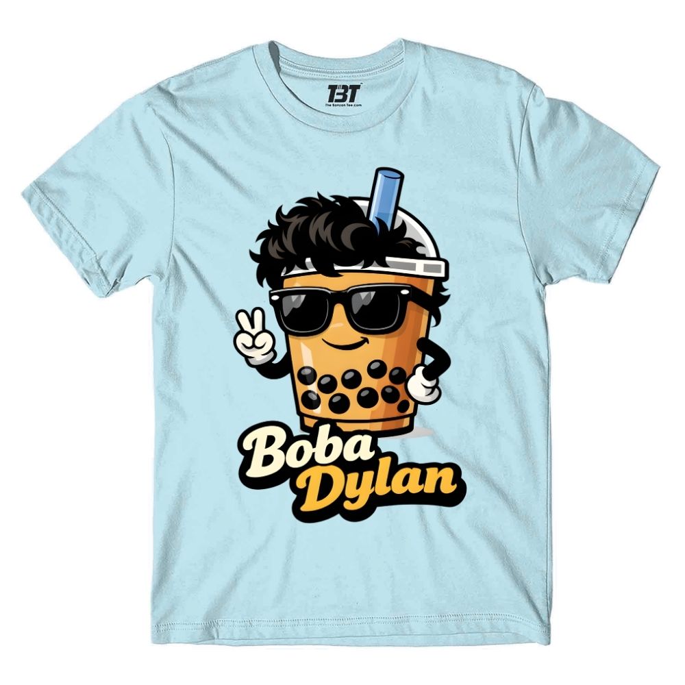 bob dylan boba dylan t-shirt music band buy online india the banyan tee tbt men women girls boys unisex baby blue 