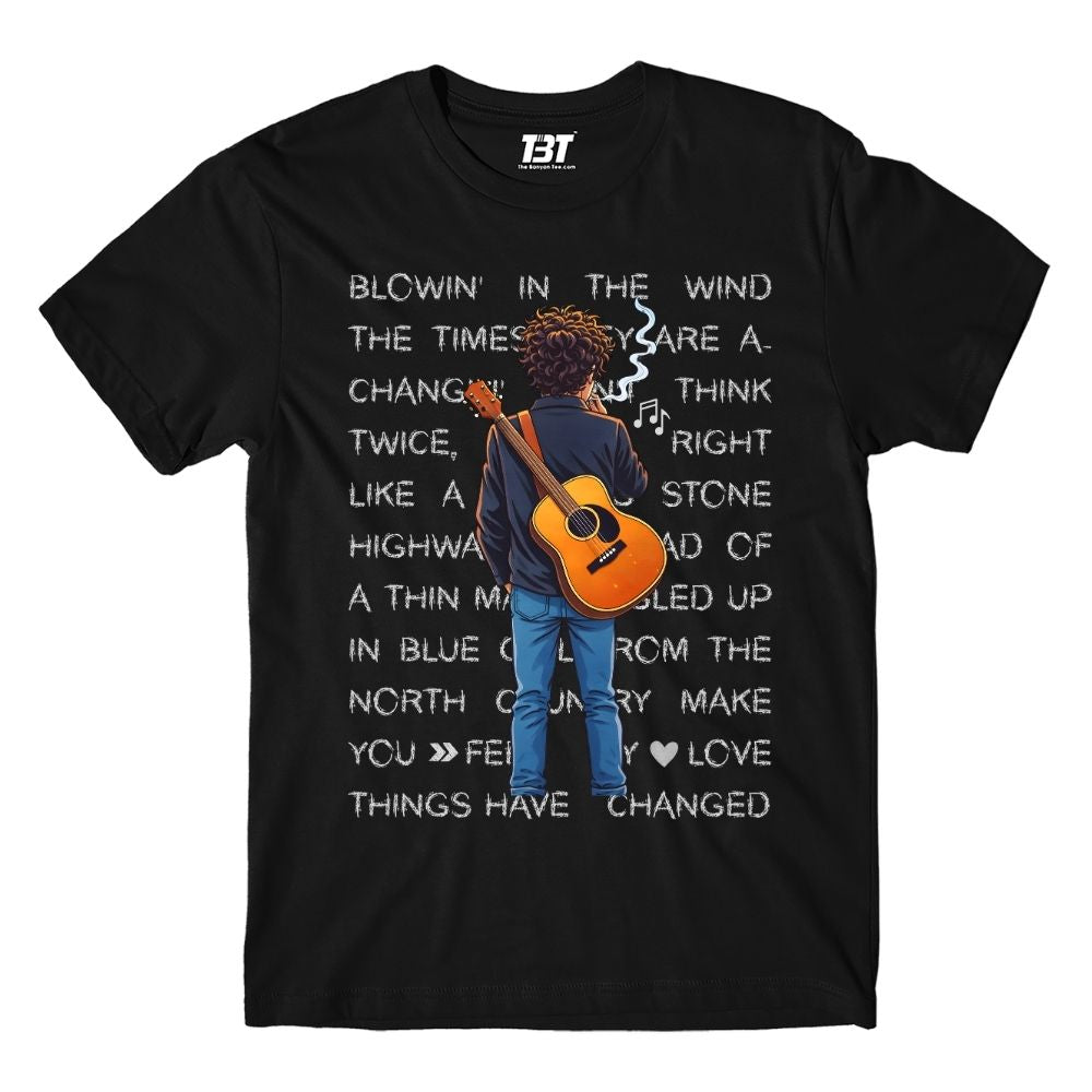 bob dylan dylanite t-shirt music band buy online india the banyan tee tbt men women girls boys unisex black 