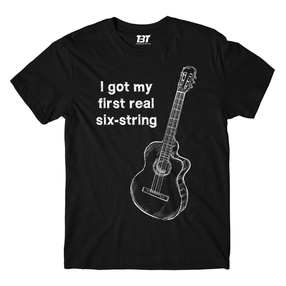 bryan adams six string t-shirt music band buy online india the banyan tee tbt men women girls boys unisex black 