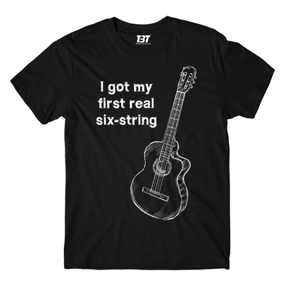 bryan adams six string t-shirt music band buy online india the banyan tee tbt men women girls boys unisex black