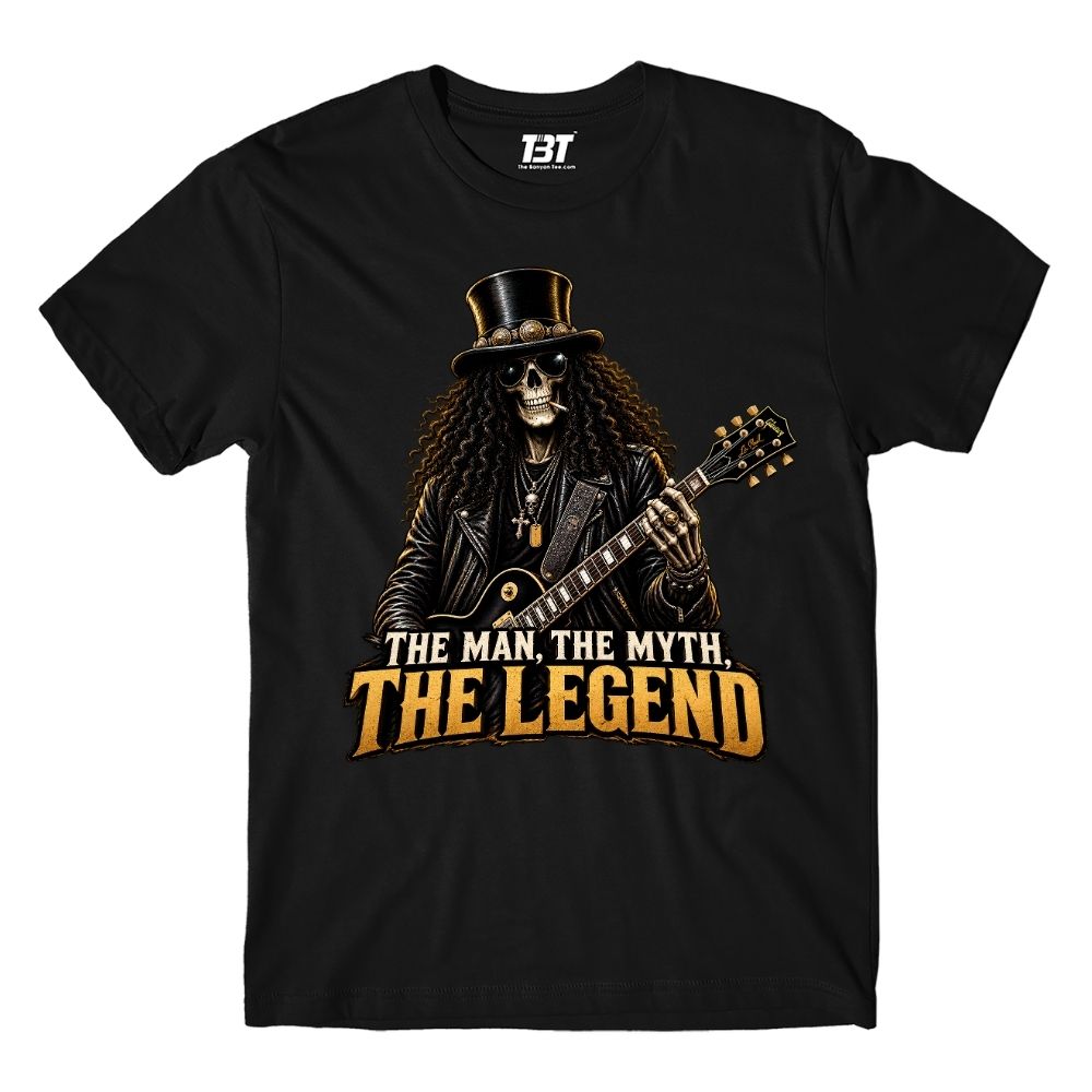 guns n' roses the guitar legend t-shirt music band buy online india the banyan tee tbt men women girls boys unisex black 