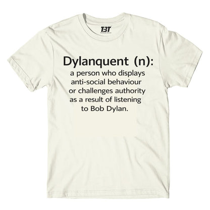 bob dylan dylanquent t-shirt music band buy online india the banyan tee tbt men women girls boys unisex off white