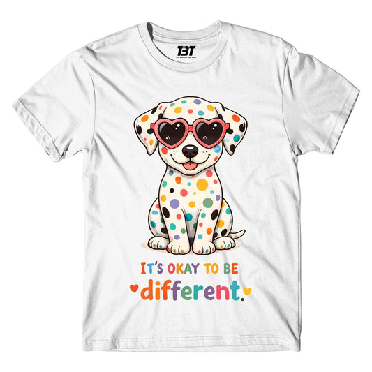 printed graphic okay to be different t-shirt printed graphic stylish buy online india the banyan tee tbt men women girls boys unisex white