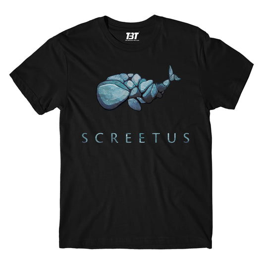 screetus logo t-shirt music band buy online india the banyan tee tbt men women girls boys unisex black