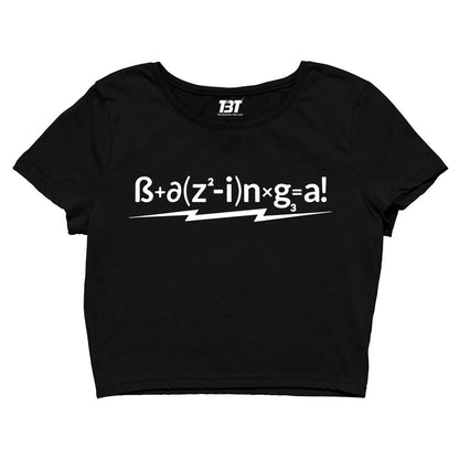 The Big Bang Theory Crop Top by The Banyan Tee TBT