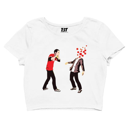 The Big Bang Theory Crop Top by The Banyan Tee TBT