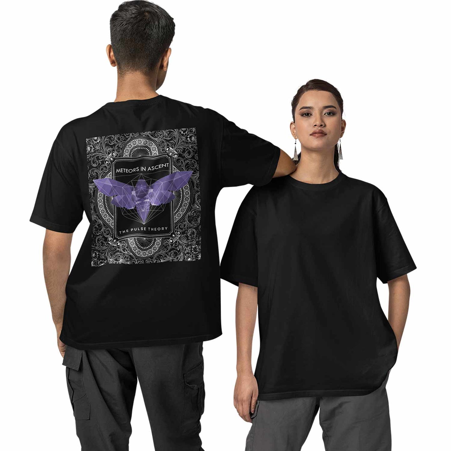 The Pulse Theory Oversized T shirt - Meteors In Ascent