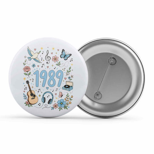 taylor swift 1989 badge pin button music band buy online india the banyan tee tbt men women girls boys unisex  