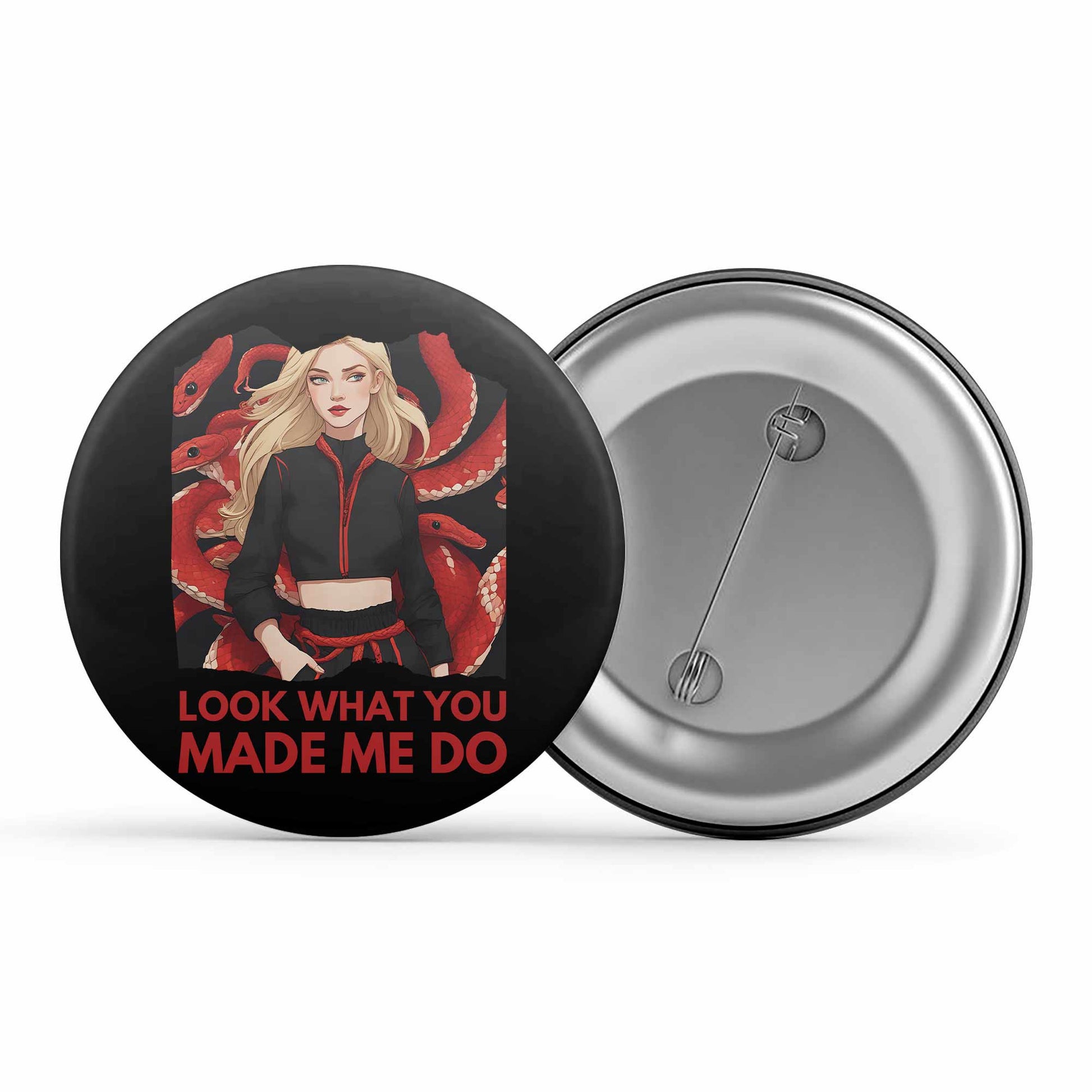 taylor swift look what you made me do badge pin button music band buy online india the banyan tee tbt men women girls boys unisex