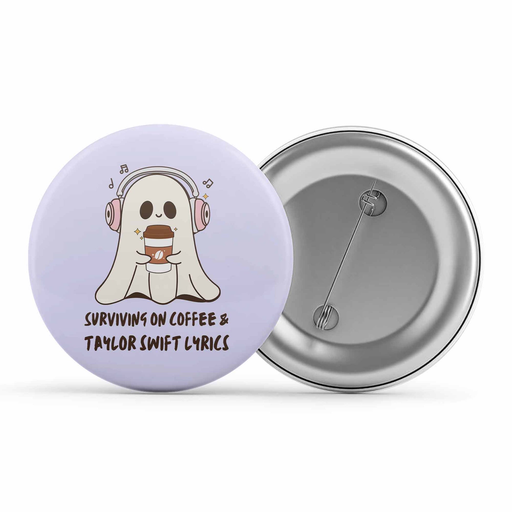 taylor swift coffee and tay's lyrics badge pin button music band buy online india the banyan tee tbt men women girls boys unisex  