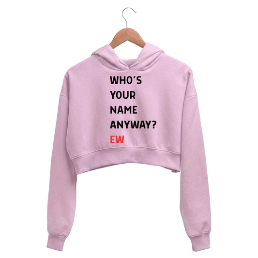 taylor swift who's your name custom t-shirt crop hoodie hooded sweatshirt upper winterwear music band buy online india the banyan tee tbt men women girls boys unisex baby pink 