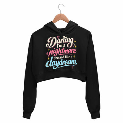 taylor swift dressed like a daydream crop hoodie hooded sweatshirt upper winterwear music band buy online india the banyan tee tbt men women girls boys unisex black 