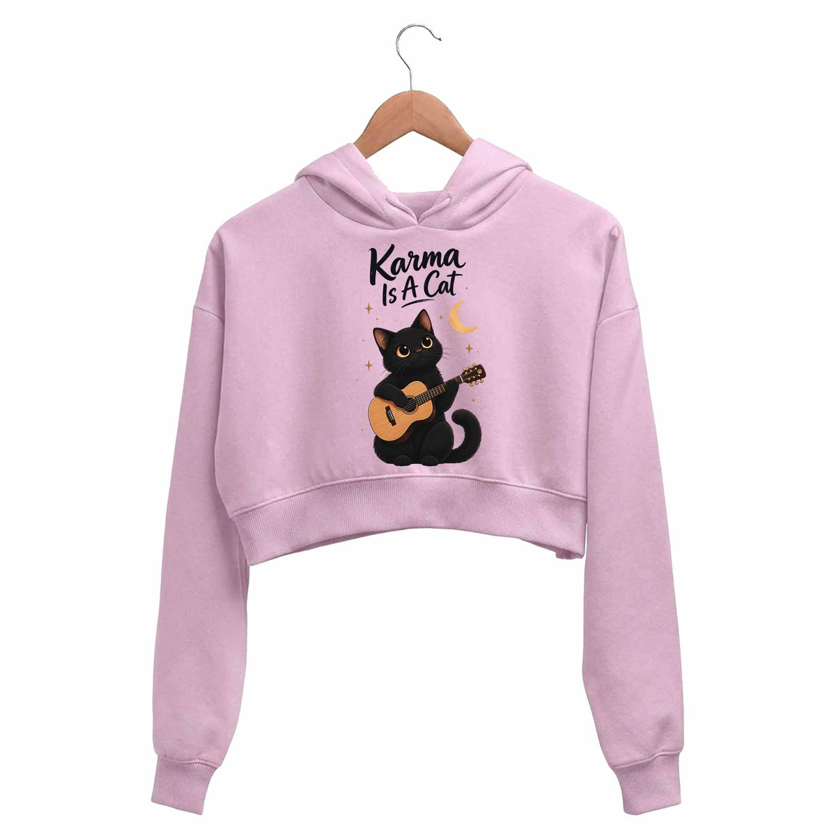 taylor swift karma cat crop hoodie hooded sweatshirt upper winterwear music band buy online india the banyan tee tbt men women girls boys unisex baby pink 