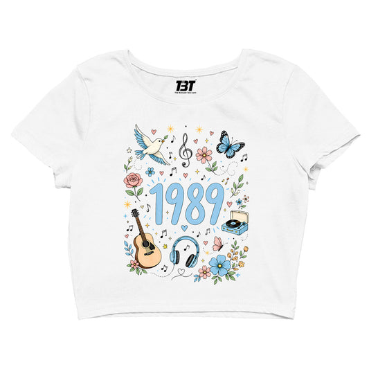 taylor swift 1989 crop top music band buy online india the banyan tee tbt men women girls boys unisex s 