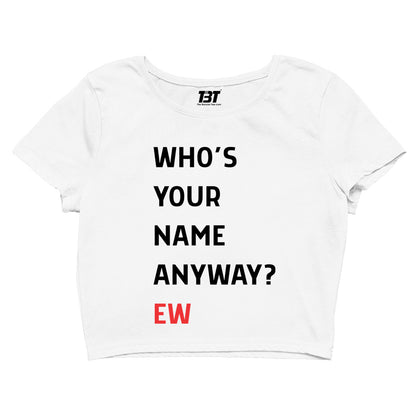 taylor swift who's your name custom t-shirt crop top music band buy online india the banyan tee tbt men women girls boys unisex s 
