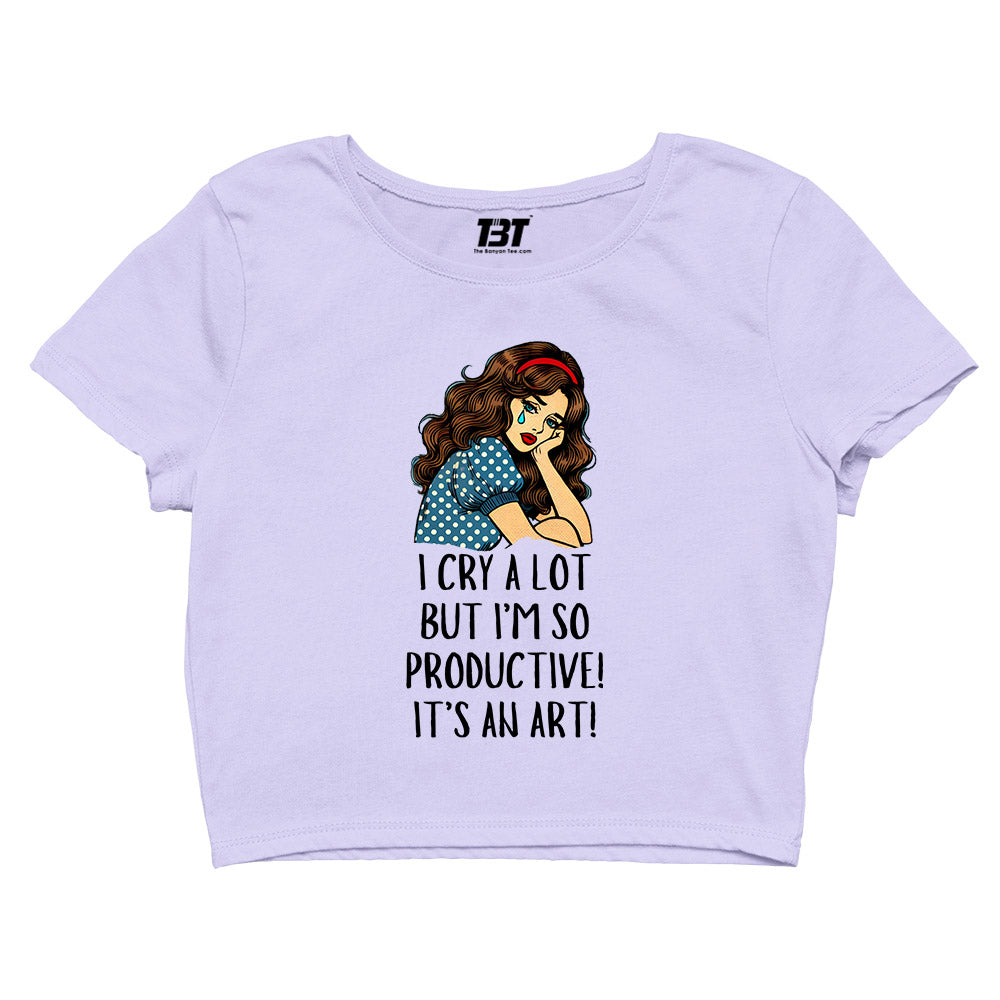 taylor swift i cry a lot but crop top music band buy online india the banyan tee tbt men women girls boys unisex s