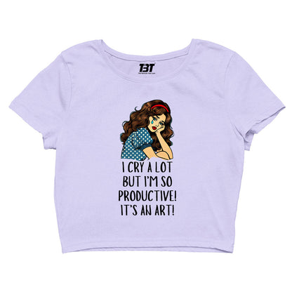 taylor swift i cry a lot but crop top music band buy online india the banyan tee tbt men women girls boys unisex s