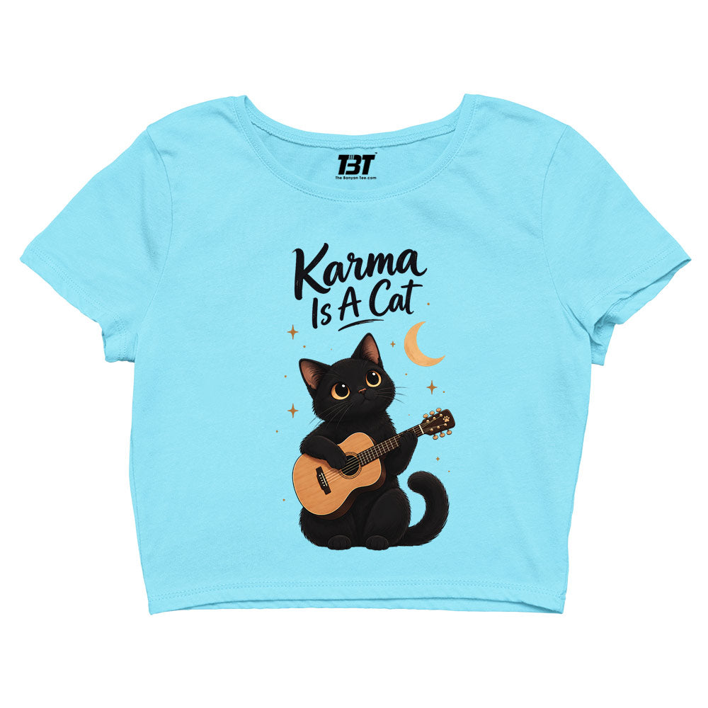 taylor swift karma cat crop top music band buy online india the banyan tee tbt men women girls boys unisex s 
