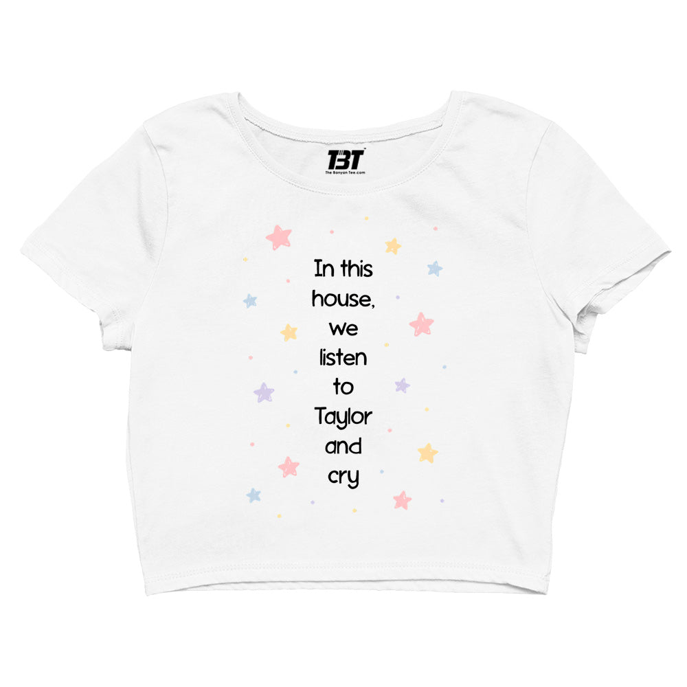 taylor swift in this house crop top music band buy online india the banyan tee tbt men women girls boys unisex s 