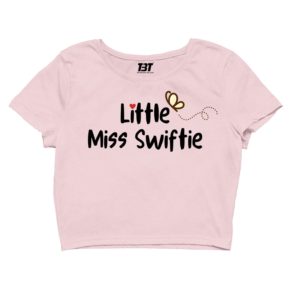 taylor swift little miss swiftie crop top music band buy online india the banyan tee tbt men women girls boys unisex s