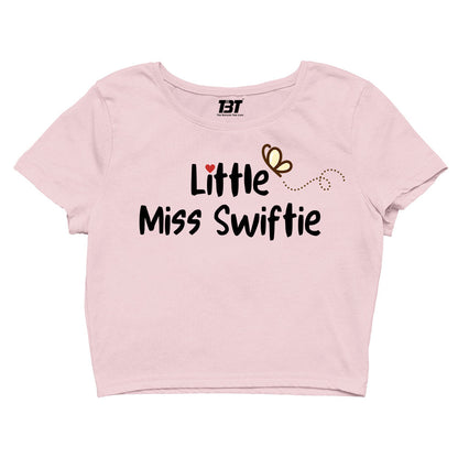 taylor swift little miss swiftie crop top music band buy online india the banyan tee tbt men women girls boys unisex s