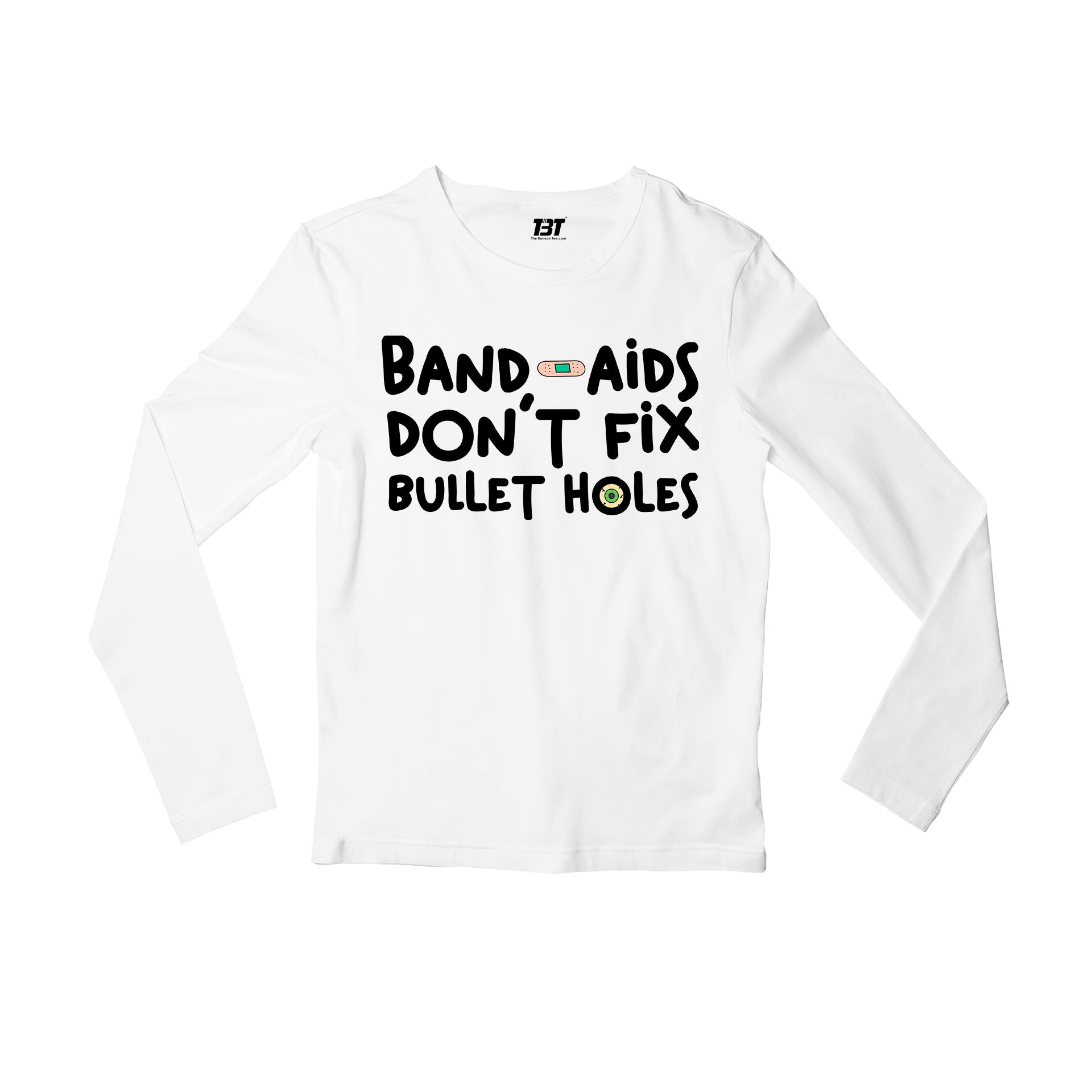 taylor swift bad blood full sleeves long sleeves music band buy online india the banyan tee tbt men women girls boys unisex gray band-aids don't fix bullet holes