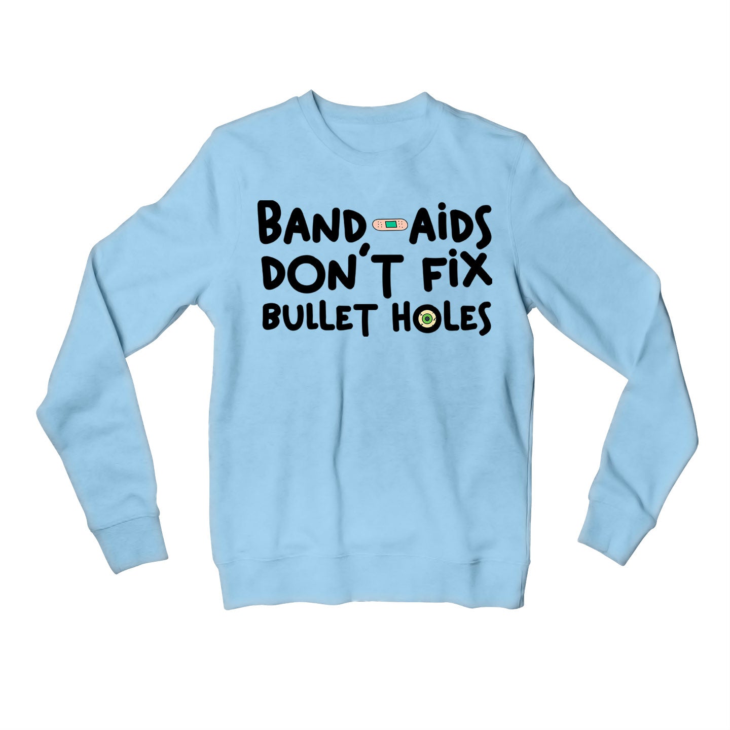 taylor swift bad blood sweatshirt upper winterwear music band buy online india the banyan tee tbt men women girls boys unisex gray band-aids don't fix bullet holes