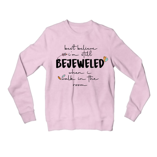 taylor swift bejeweled sweatshirt upper winterwear music band buy online india the banyan tee tbt men women girls boys unisex gray