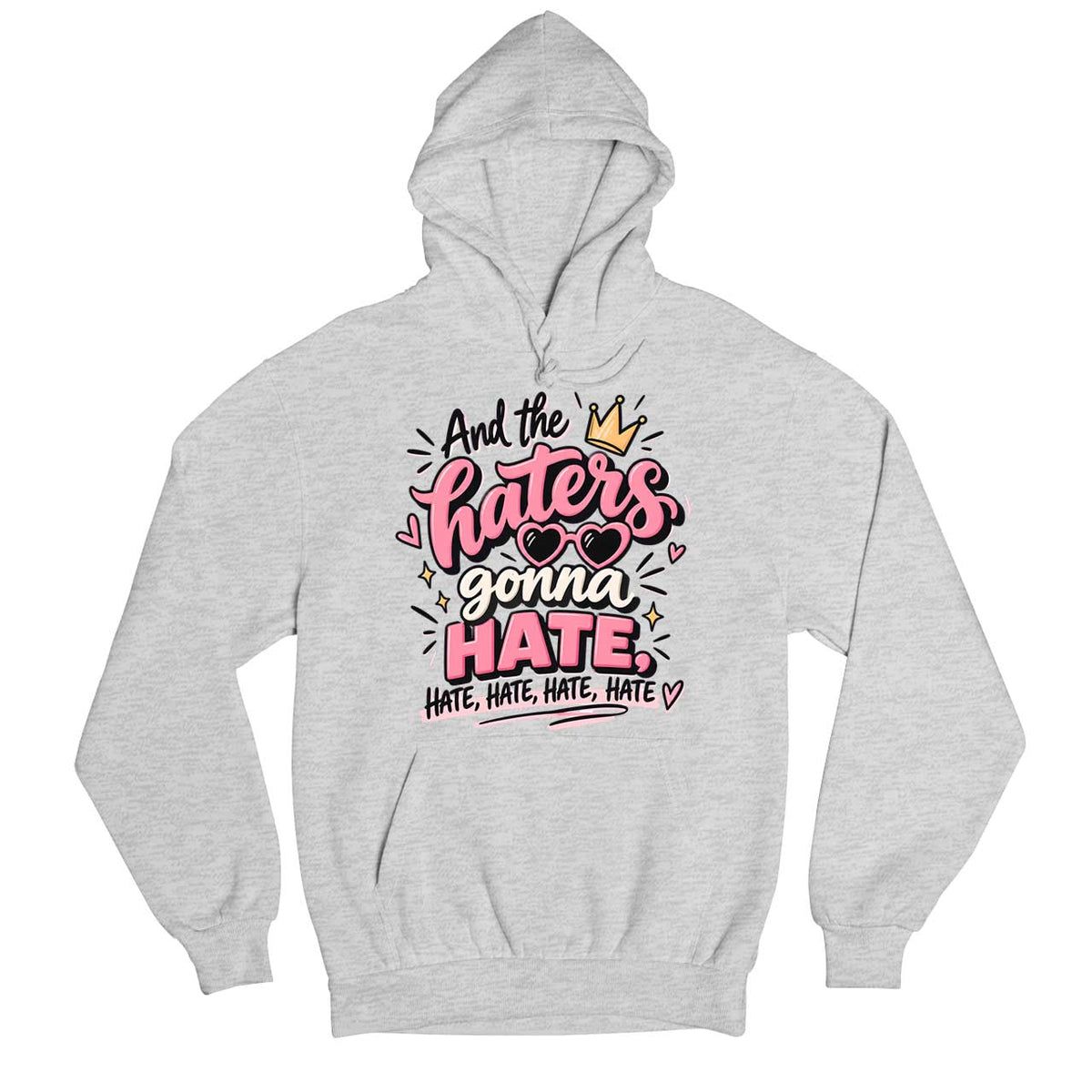 taylor swift haters gonna hate hoodie hooded sweatshirt winterwear music band buy online india the banyan tee tbt men women girls boys unisex gray 