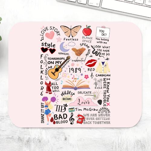 taylor swift tay's doodle mousepad logitech large anime music band buy online india the banyan tee tbt men women girls boys unisex  