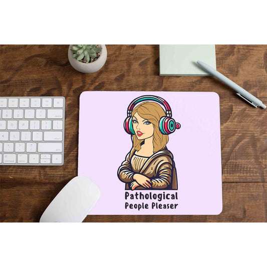 taylor swift pathological people pleaser mousepad logitech large anime music band buy online india the banyan tee tbt men women girls boys unisex  