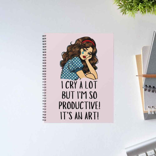 taylor swift i cry a lot but notebook notepad diary buy online india the banyan tee tbt unruled