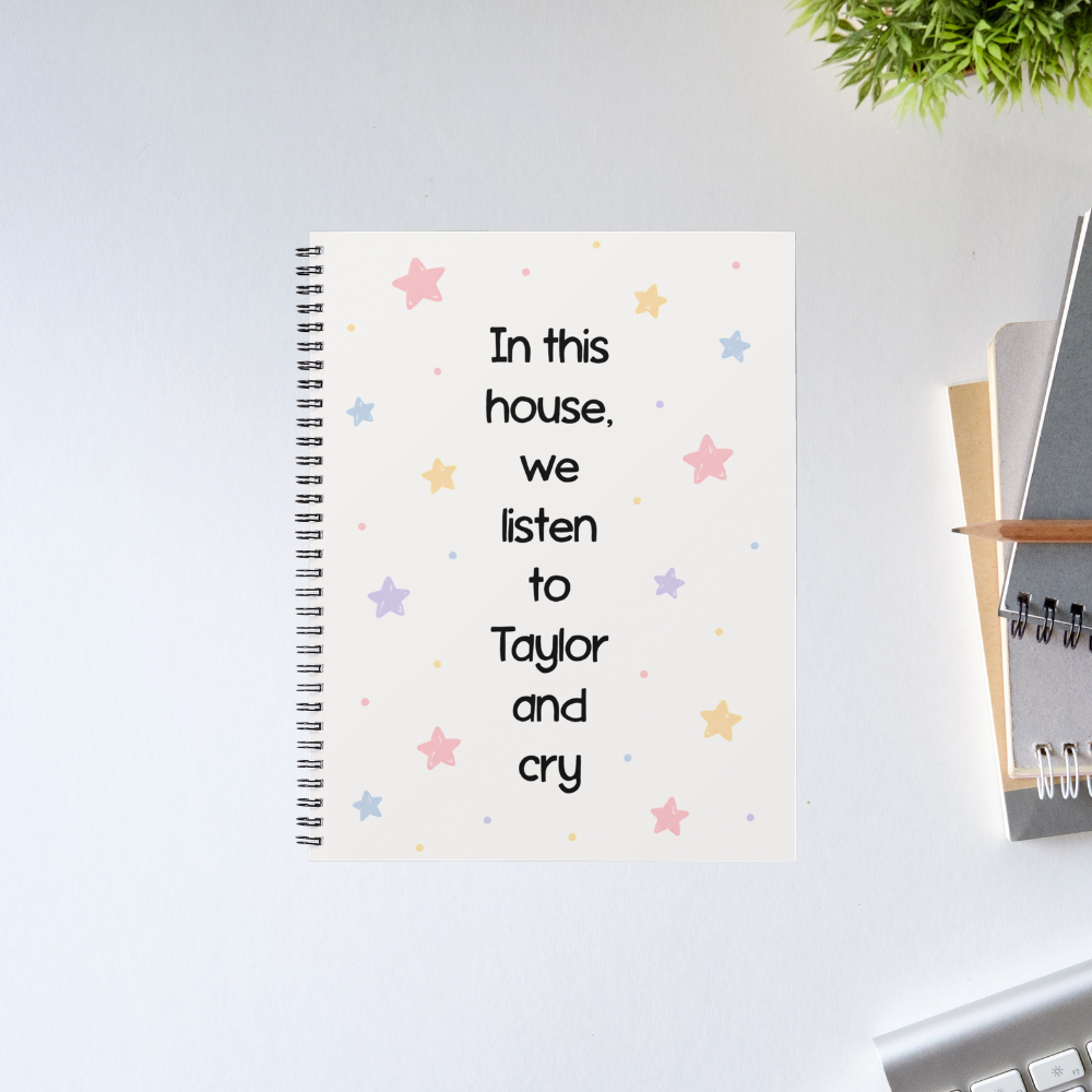 taylor swift in this house notebook notepad diary buy online india the banyan tee tbt unruled 