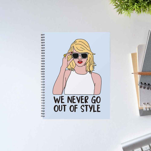 taylor swift style notebook notepad diary buy online india the banyan tee tbt unruled