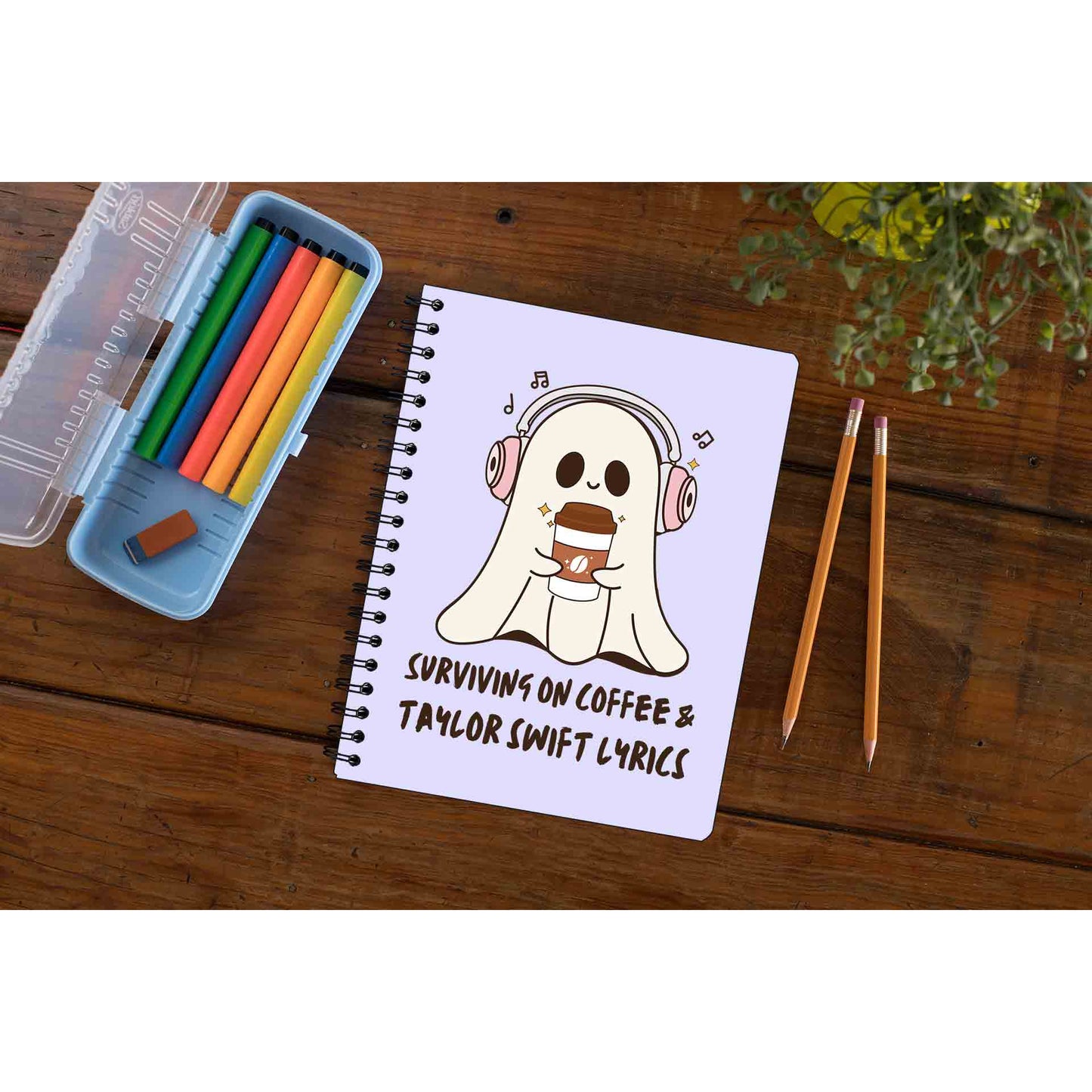 taylor swift coffee and tay's lyrics notebook notepad diary buy online india the banyan tee tbt unruled