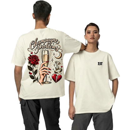 Oversized T shirt - Champagne Problems