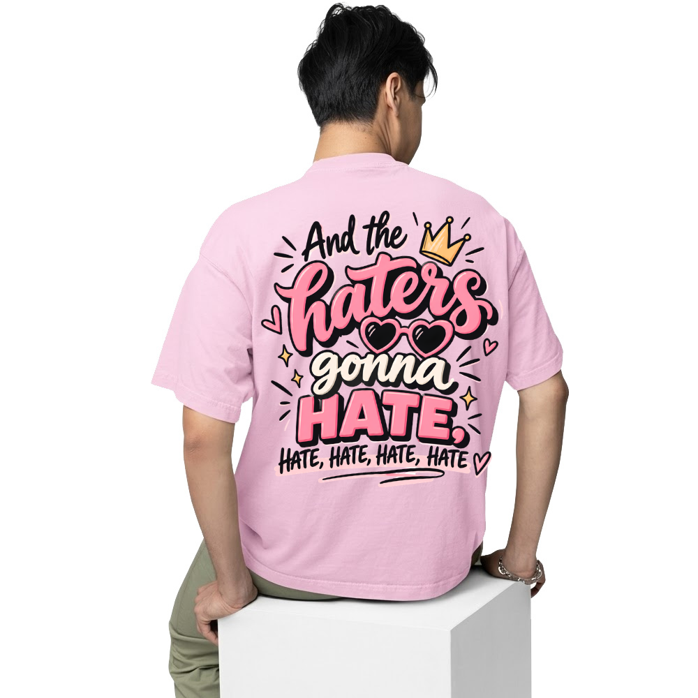 taylor swift haters gonna hate oversized t shirt 