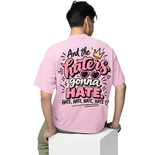 taylor swift haters gonna hate oversized t shirt 