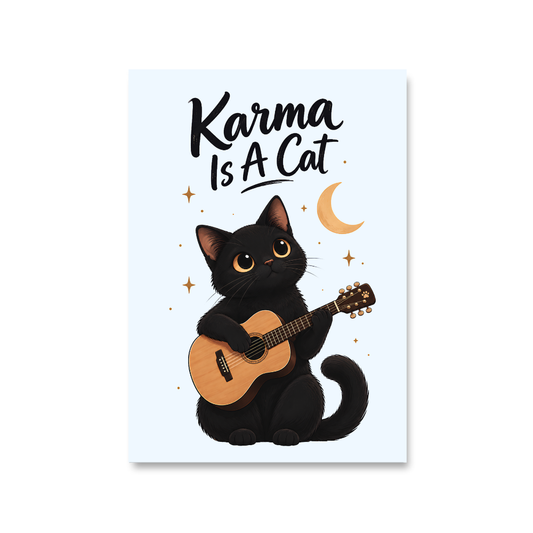 taylor swift karma cat poster wall art buy online india the banyan tee tbt 8 x 10 